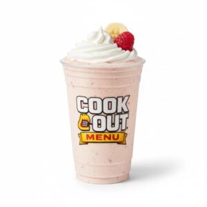 Banana Berry Shake Cookout menu
