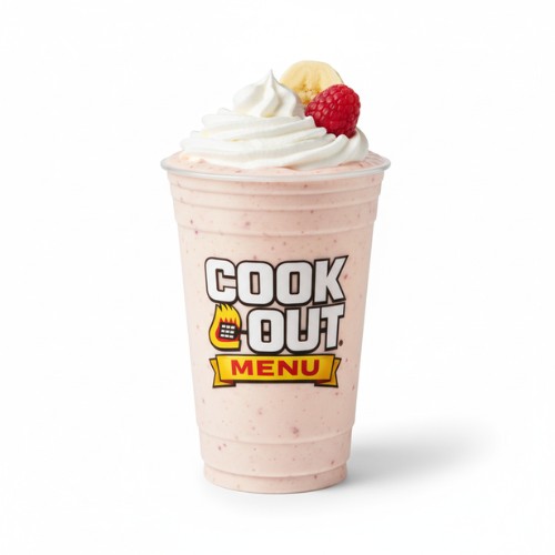 Banana Berry Shake Cookout menu